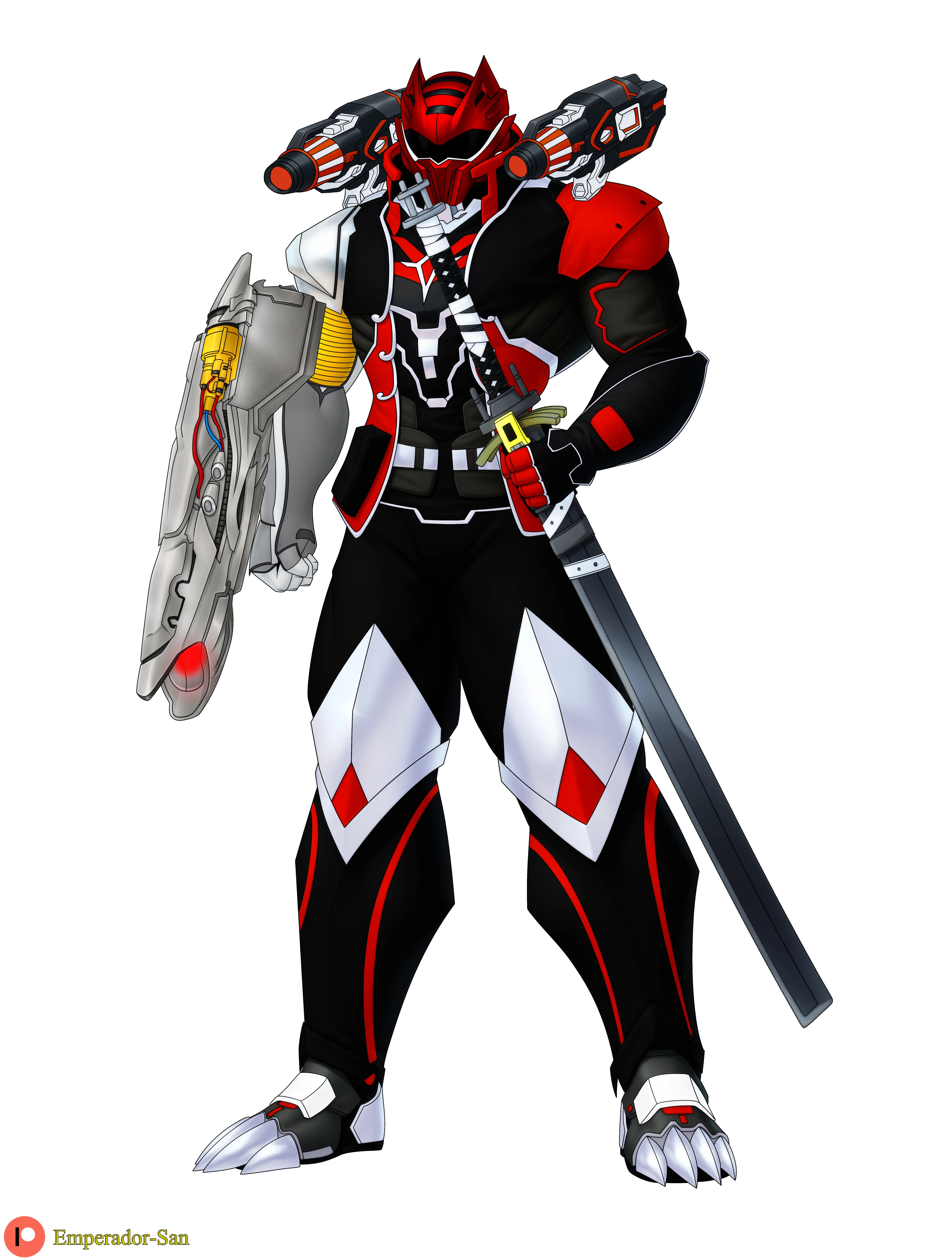 armor super cool samurai